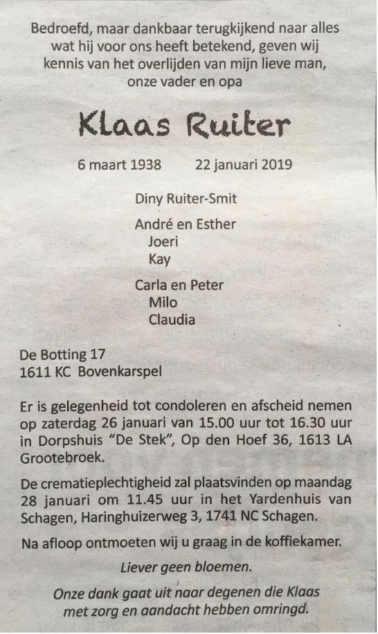 Klaas Ruiter